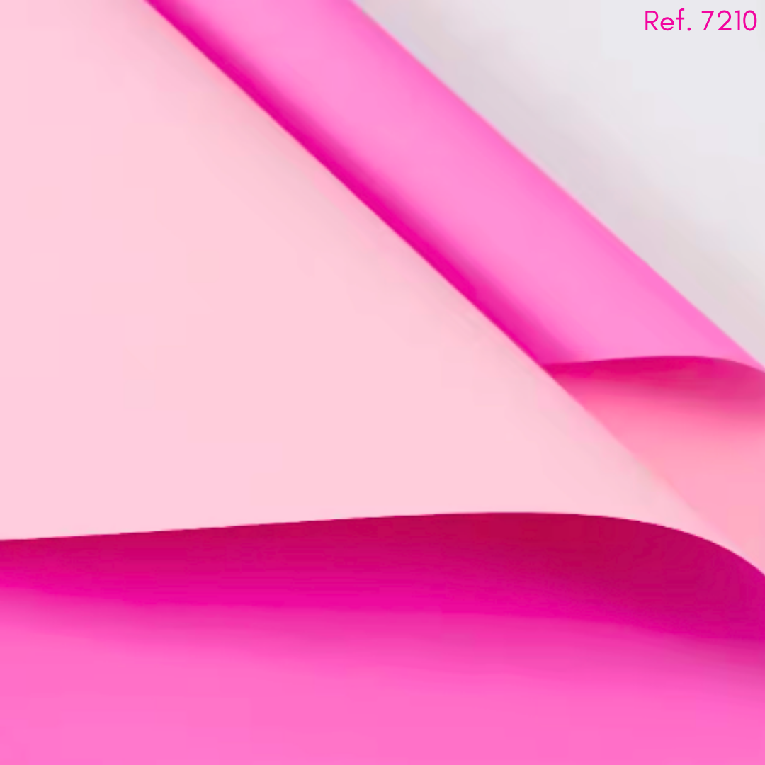 Papel coreano liso doble color x 20 pliegos