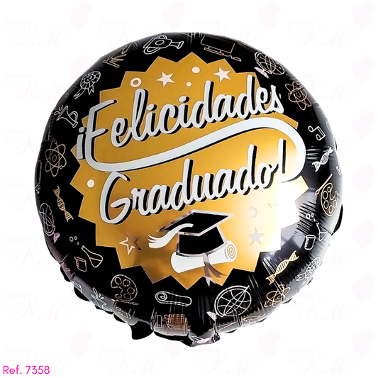 Paquete x 6 metalizados 18" de grados