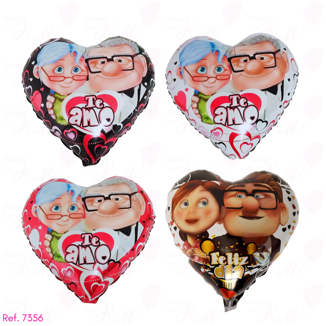 Paquete x 6 metalizados 18" Viejitos