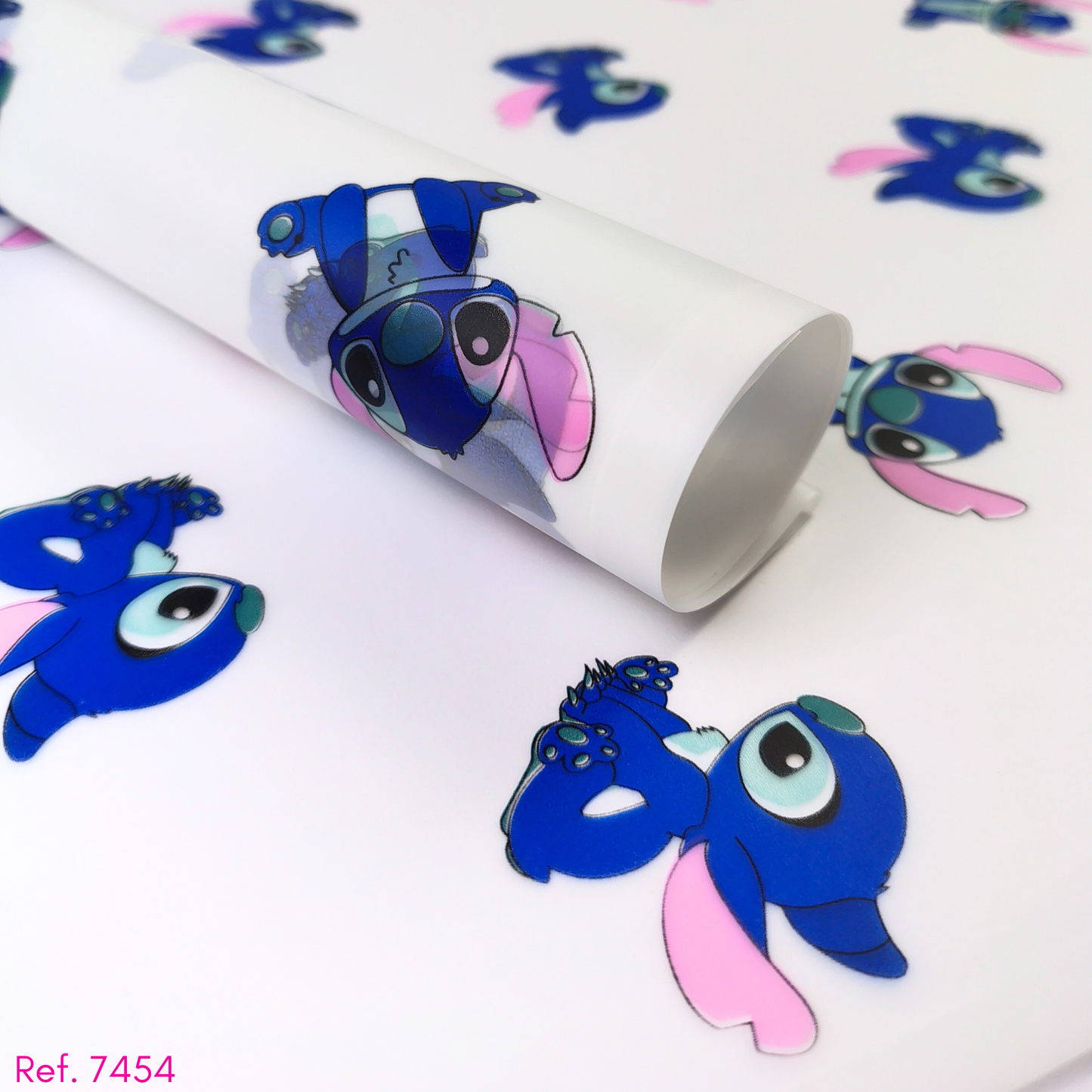 Papel coreano stitch x 20 pliegos