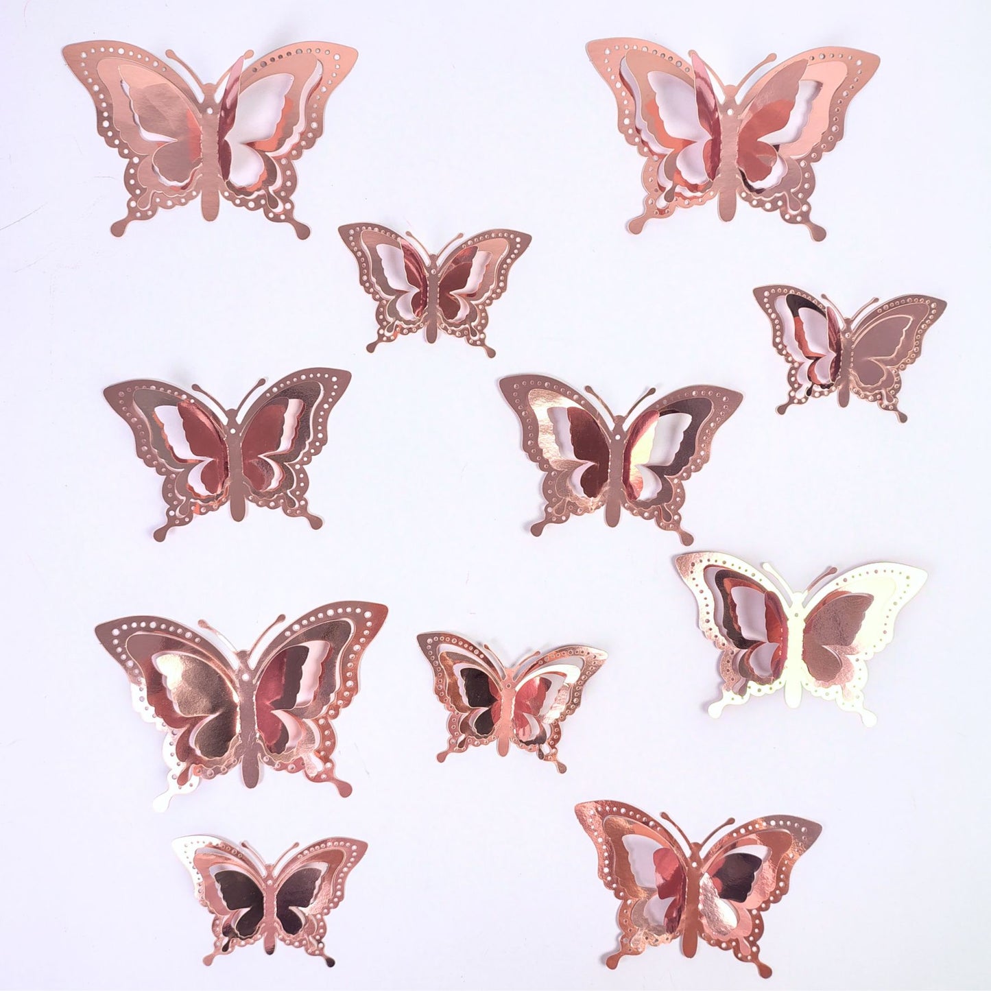 Mariposas 3D X 12 unidades
