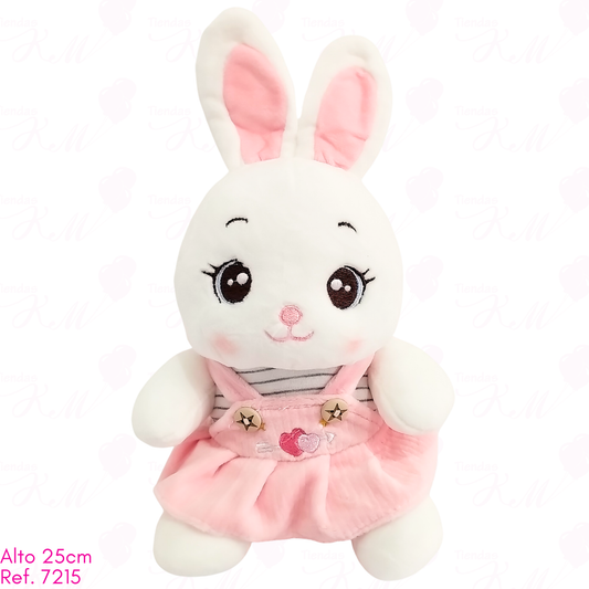 Coneja con overol / 25cm
