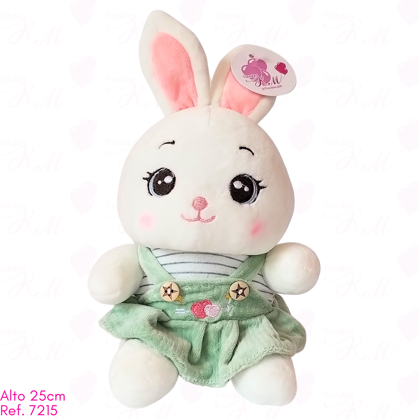 Coneja con overol / 25cm