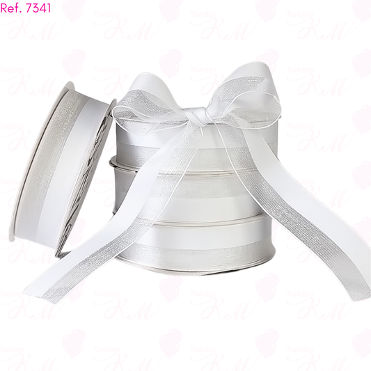 Cinta satin/velo x 25 metros