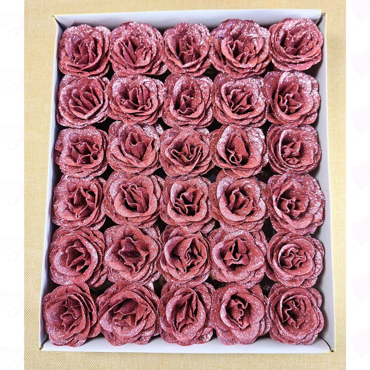 Rosa escarchada
