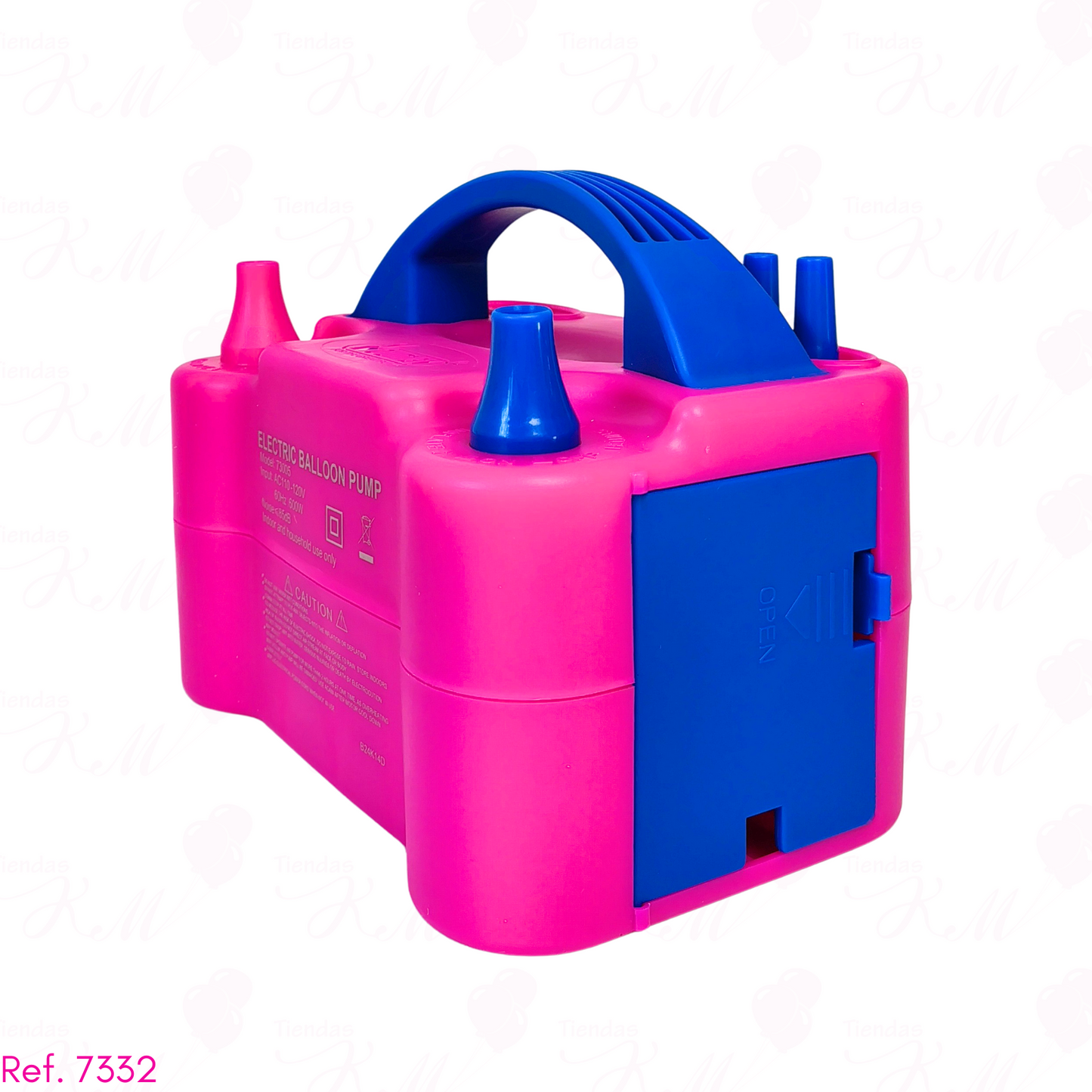 inflador electrico doble boquilla