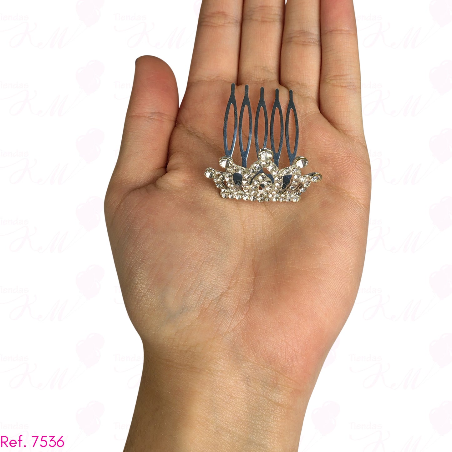 Mini tiara metálica de 4.5cm