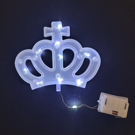 Figura plastica con luz