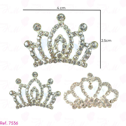 Mini tiara metálica de 4.5cm