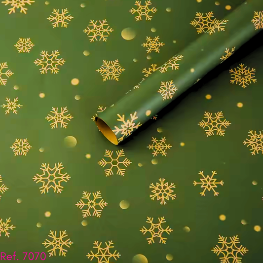 Papel coreano navideño x 20 pliegos