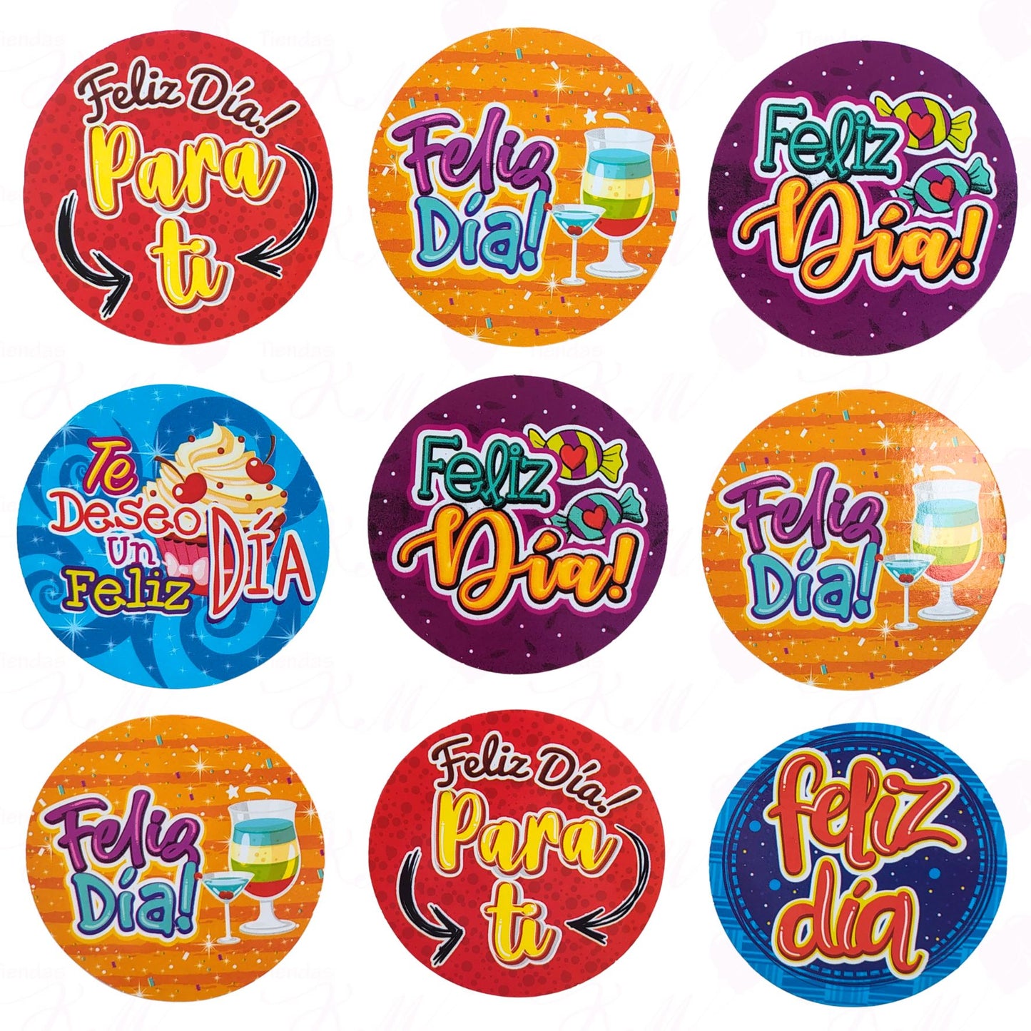Toppers x 10 surtidos