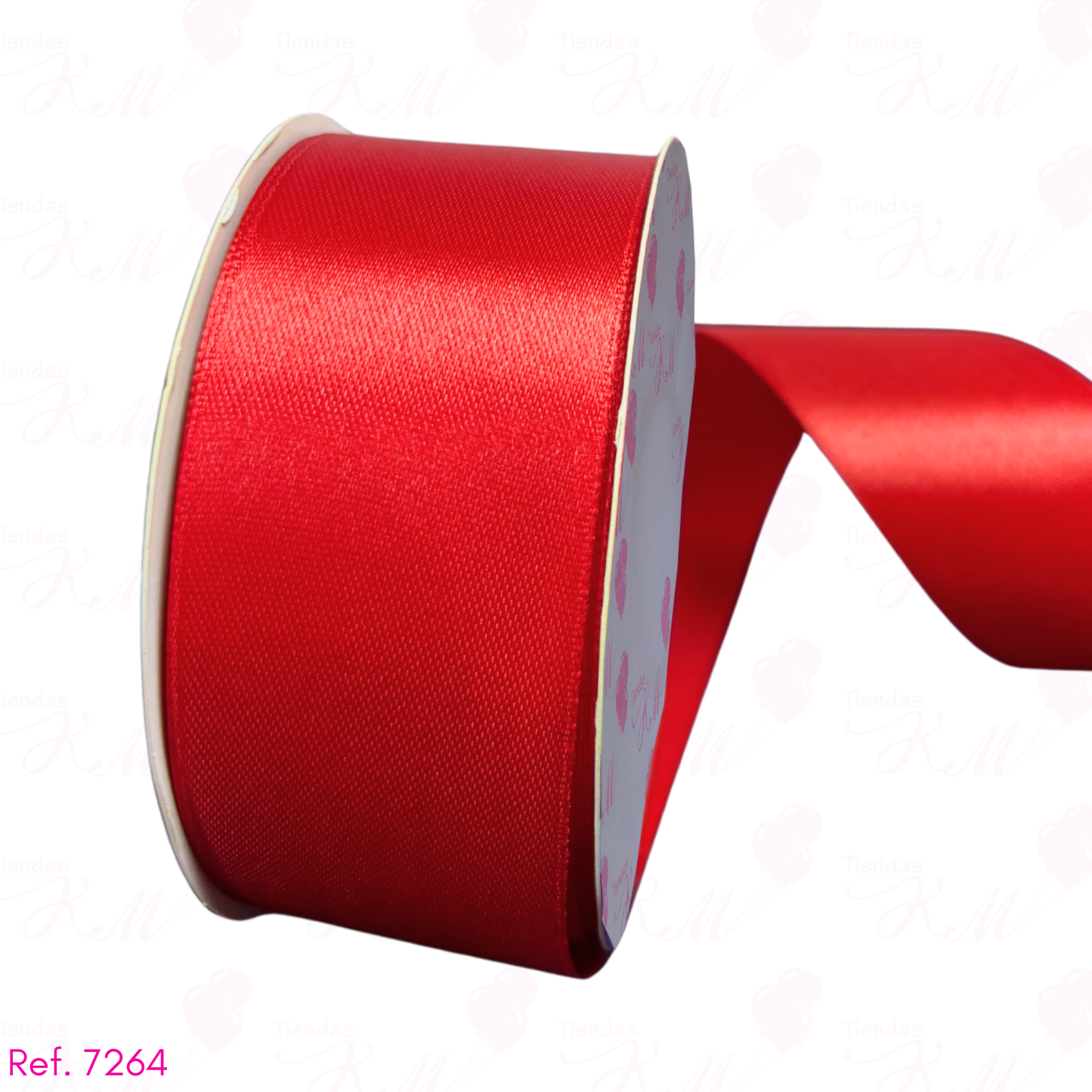 Cinta satin 4cm doble cara por 30 metros