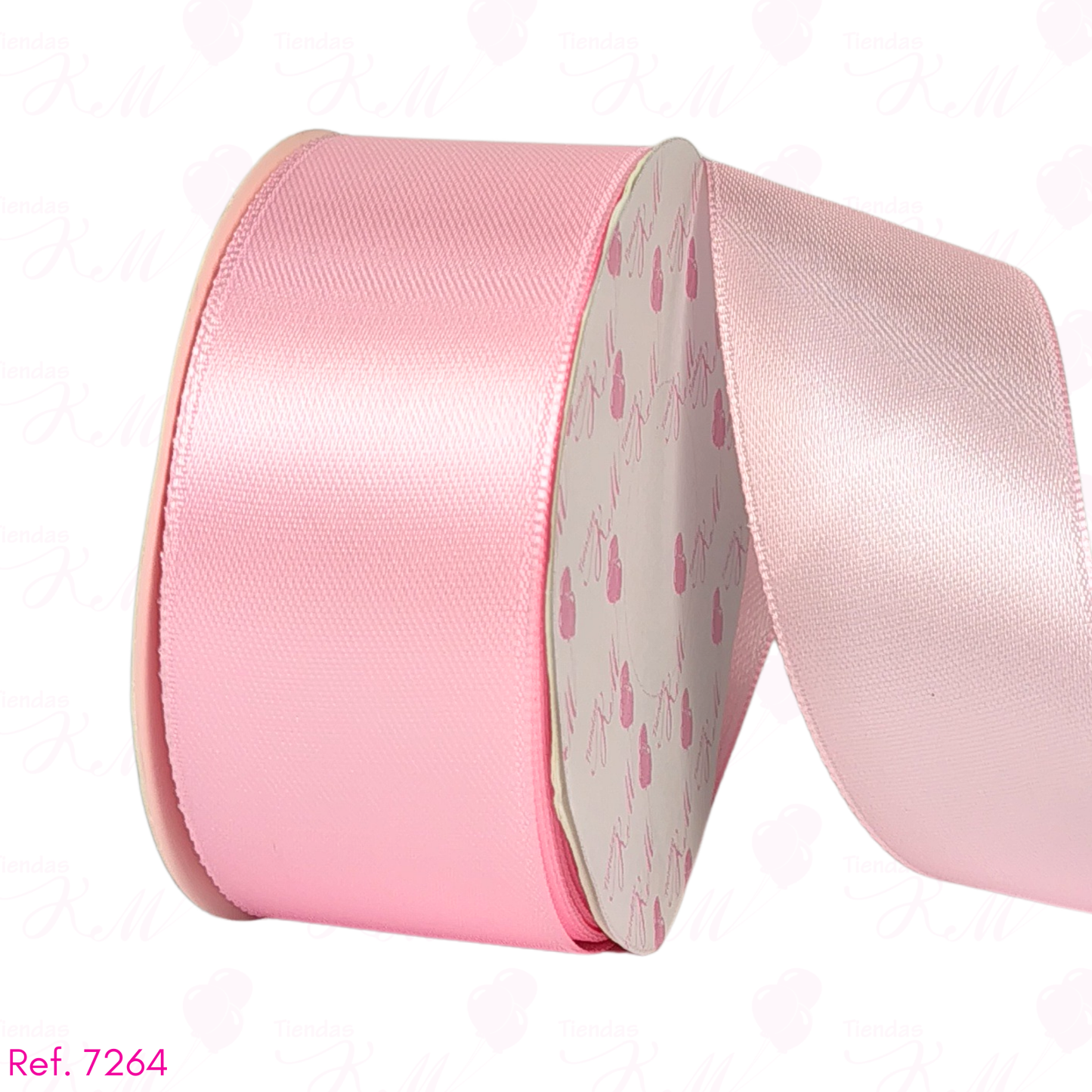 Cinta satin 4cm doble cara por 30 metros