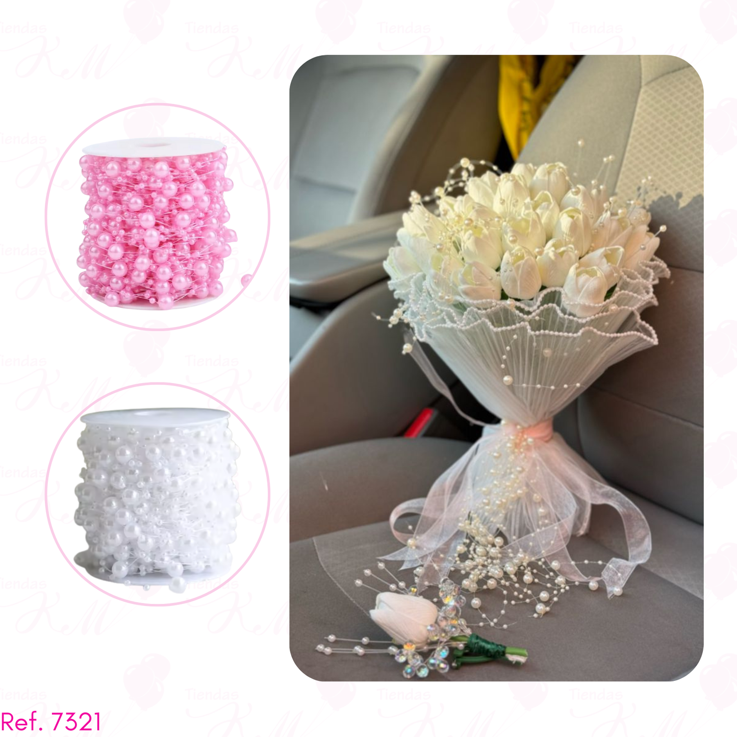 Lluvia de perlas x 5 metros