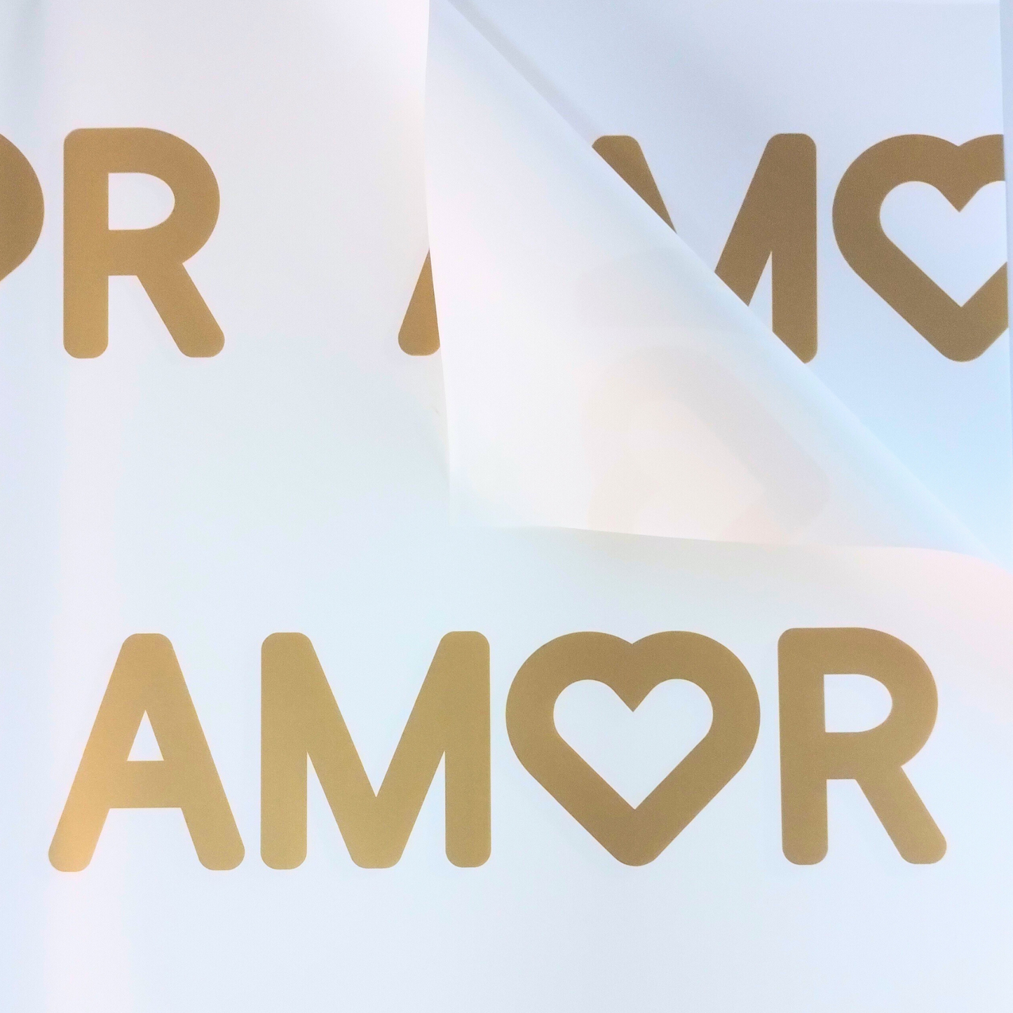 Papel coreano amor amor x 20