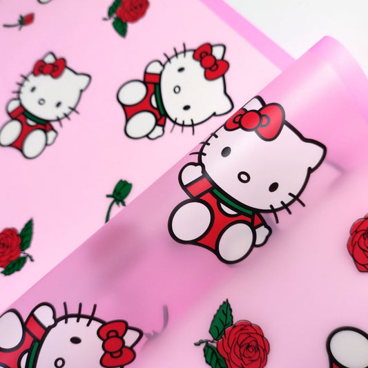Papel coreano hello kitty