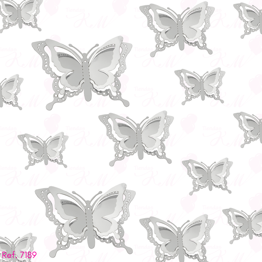 Mariposa 3D X 12 unidades