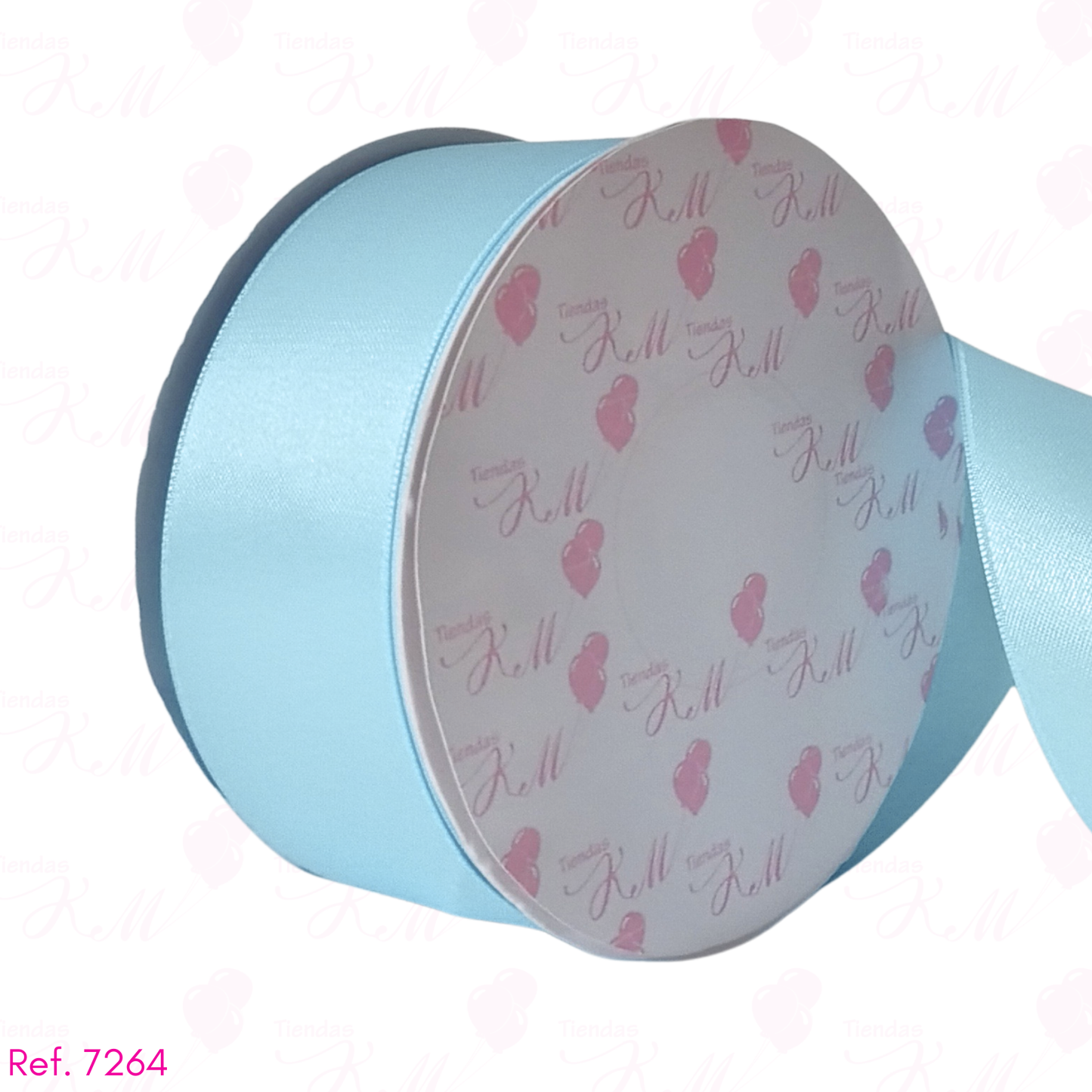 Cinta satin 4cm doble cara por 30 metros