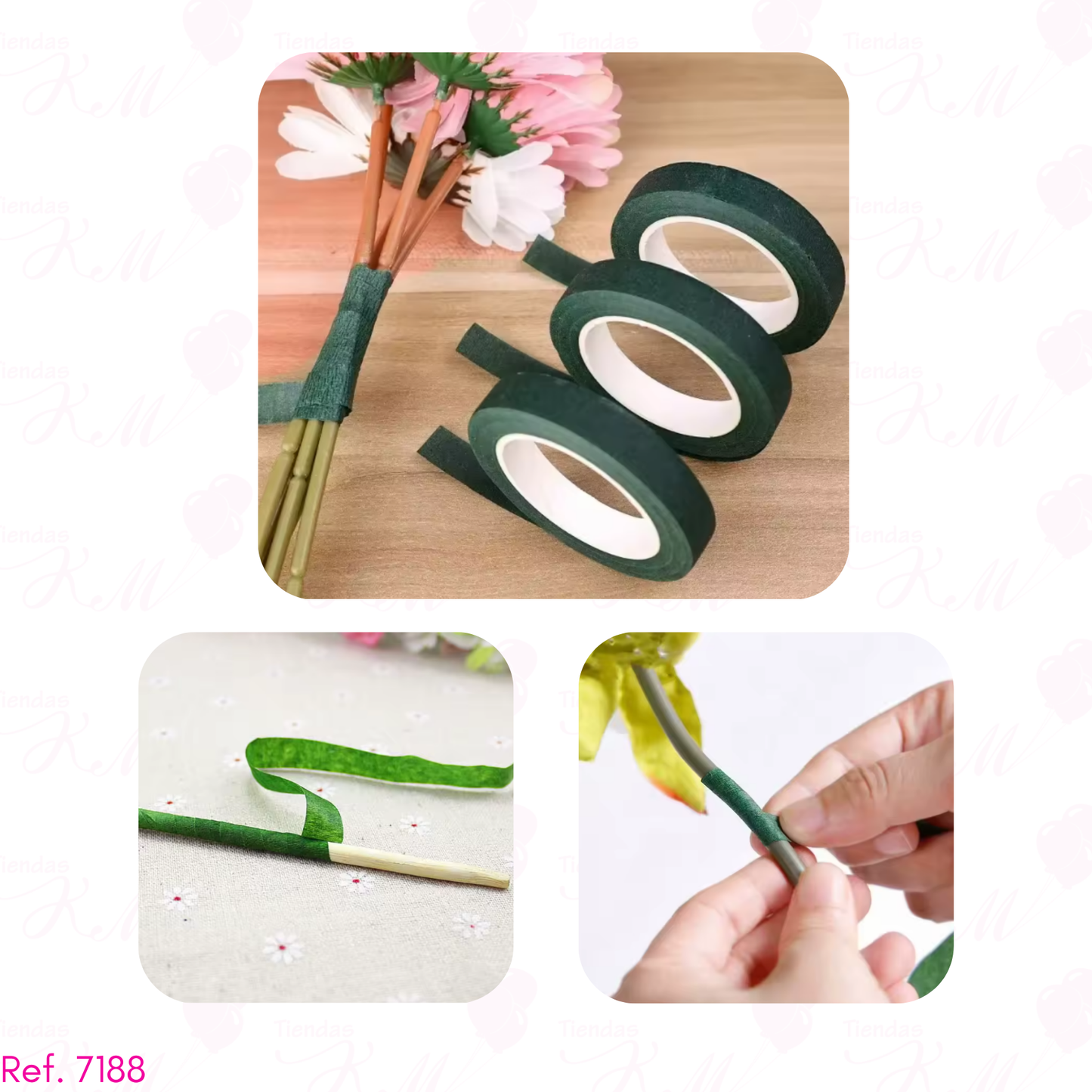 Rollo de cinta floratex pequeña