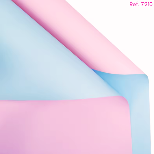 Papel coreano liso doble color x 20 pliegos