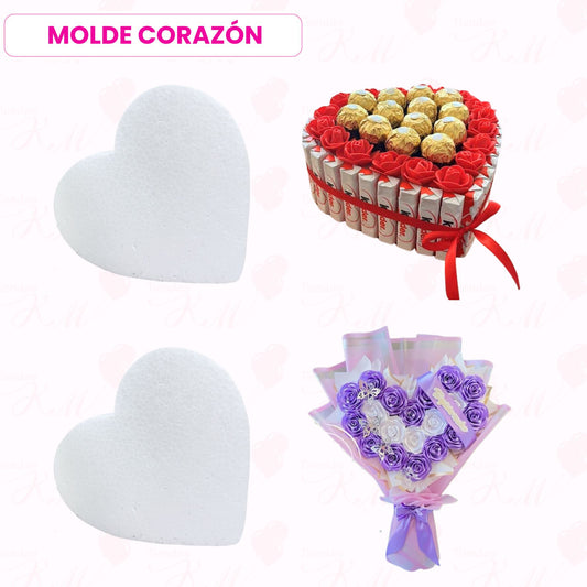 Corazón de icopor