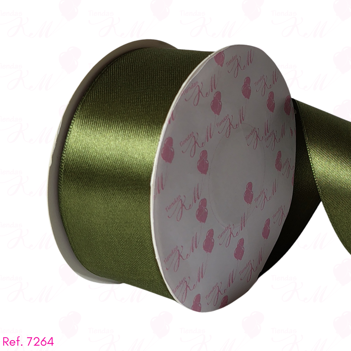 Cinta satin 4cm doble cara por 30 metros