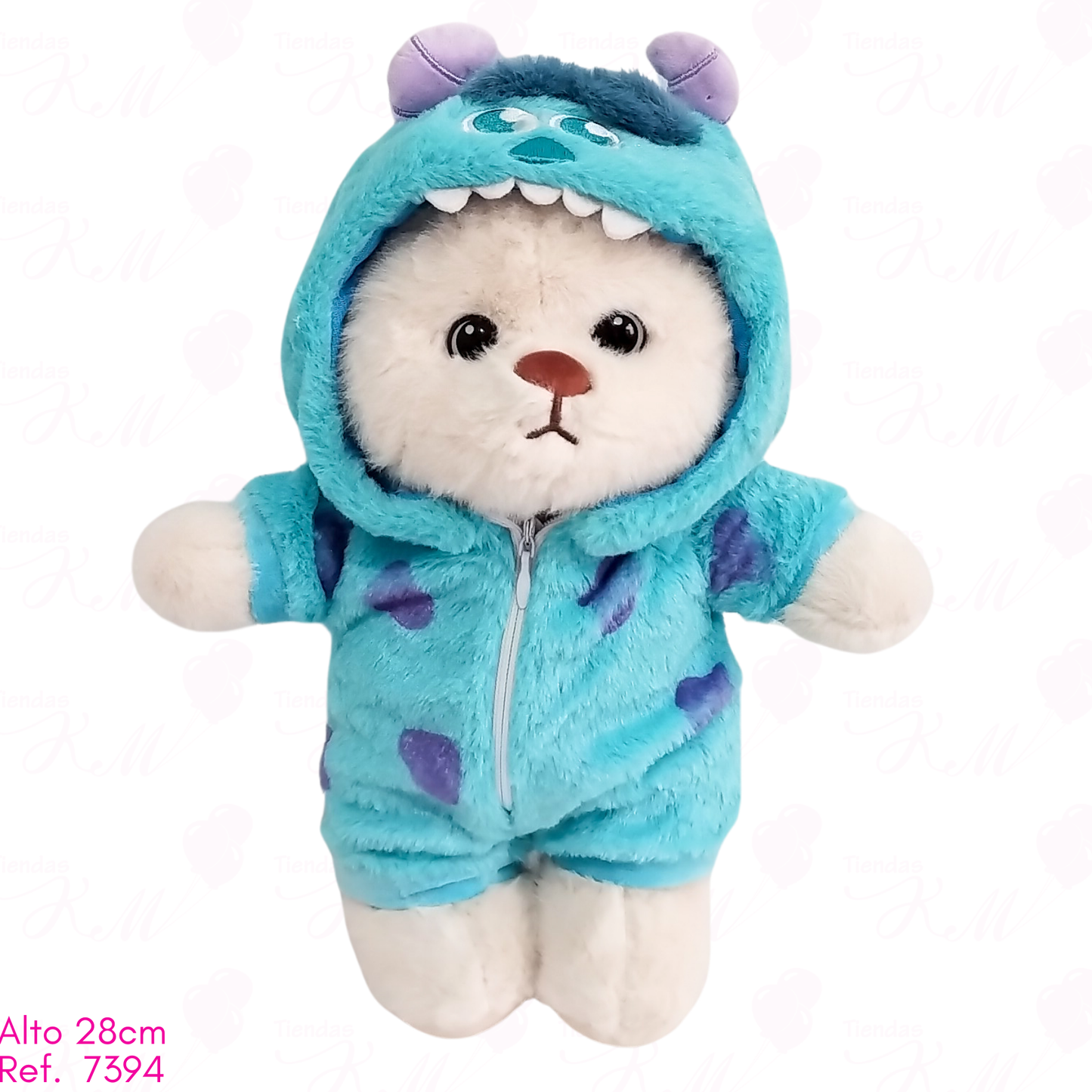 Oso disfrazado de personaje  / 28cm