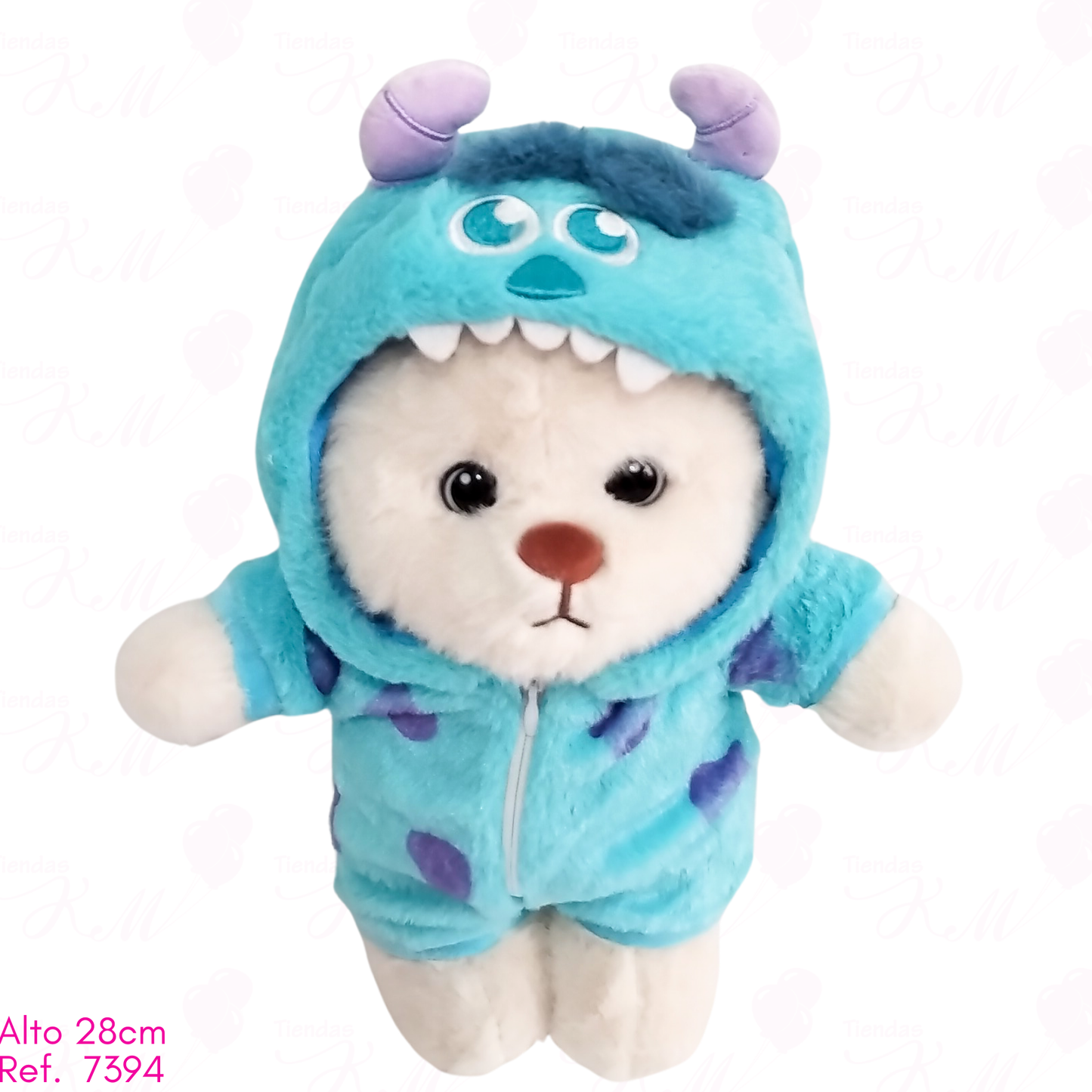 Oso disfrazado de personaje  / 28cm