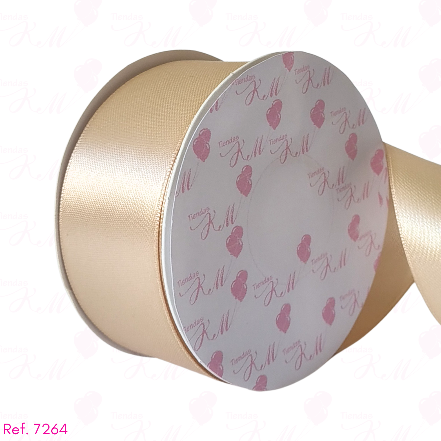 Cinta satin 4cm doble cara por 30 metros