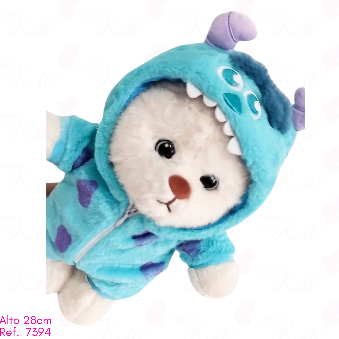 Oso disfrazado de personaje  / 28cm