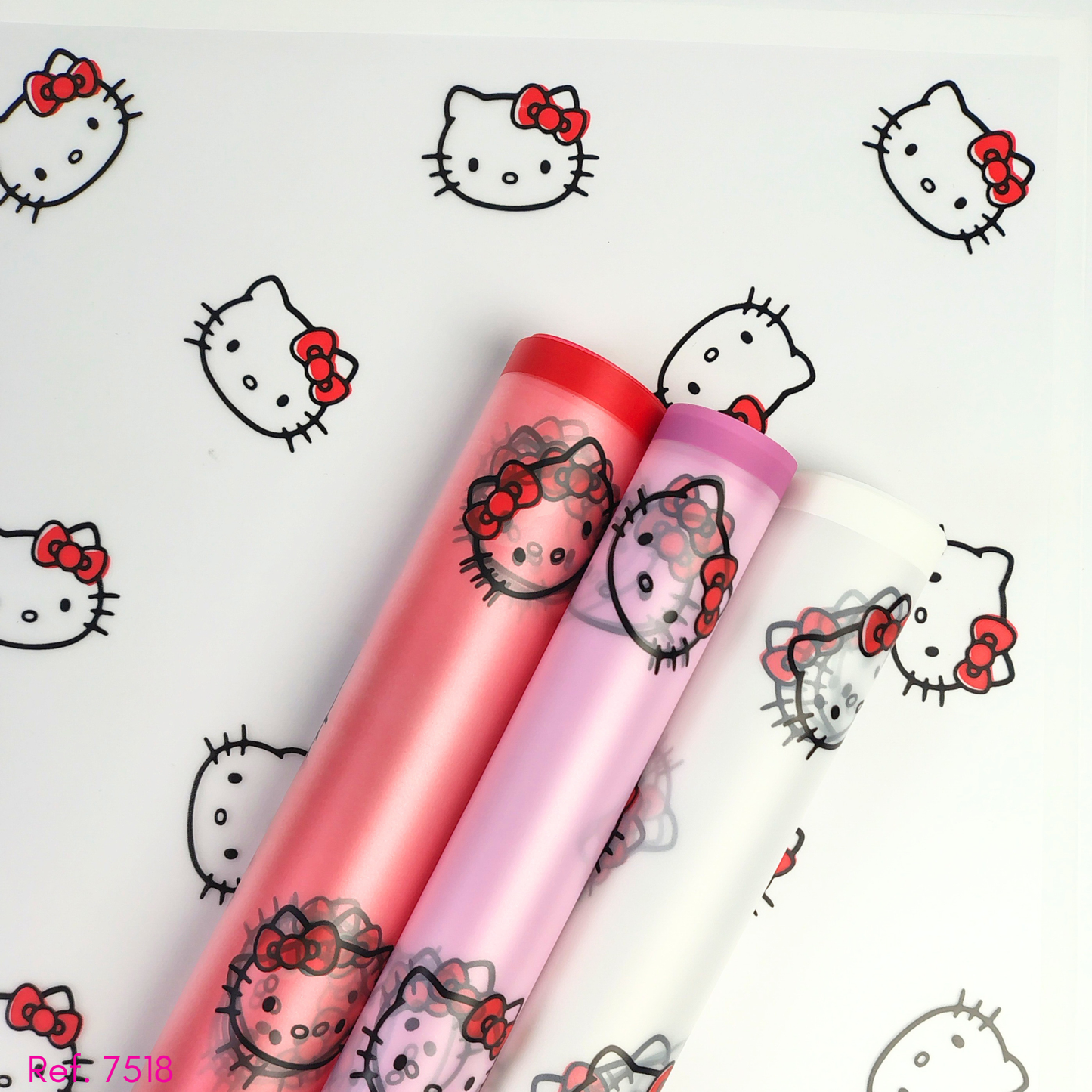 Papel coreano de hello kitty x 20 pliegos