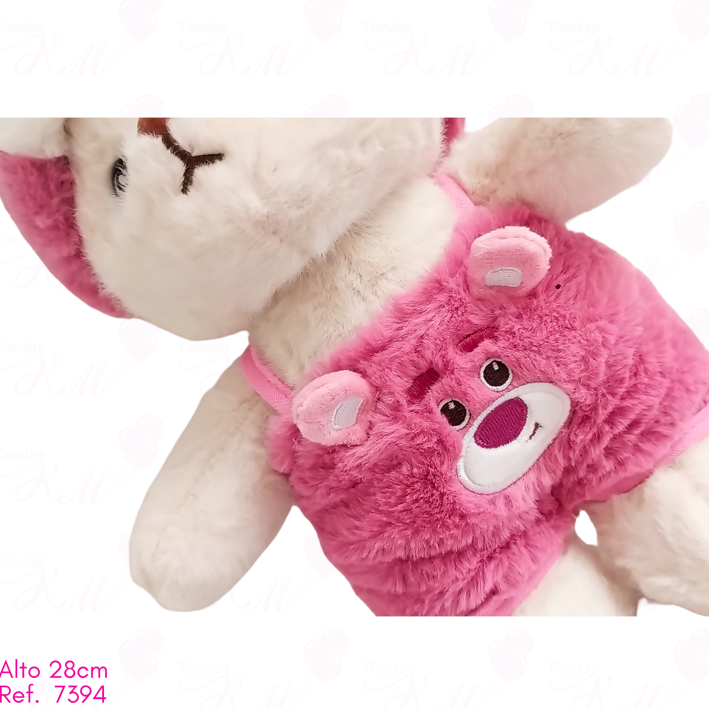 Oso disfrazado de personaje  / 28cm