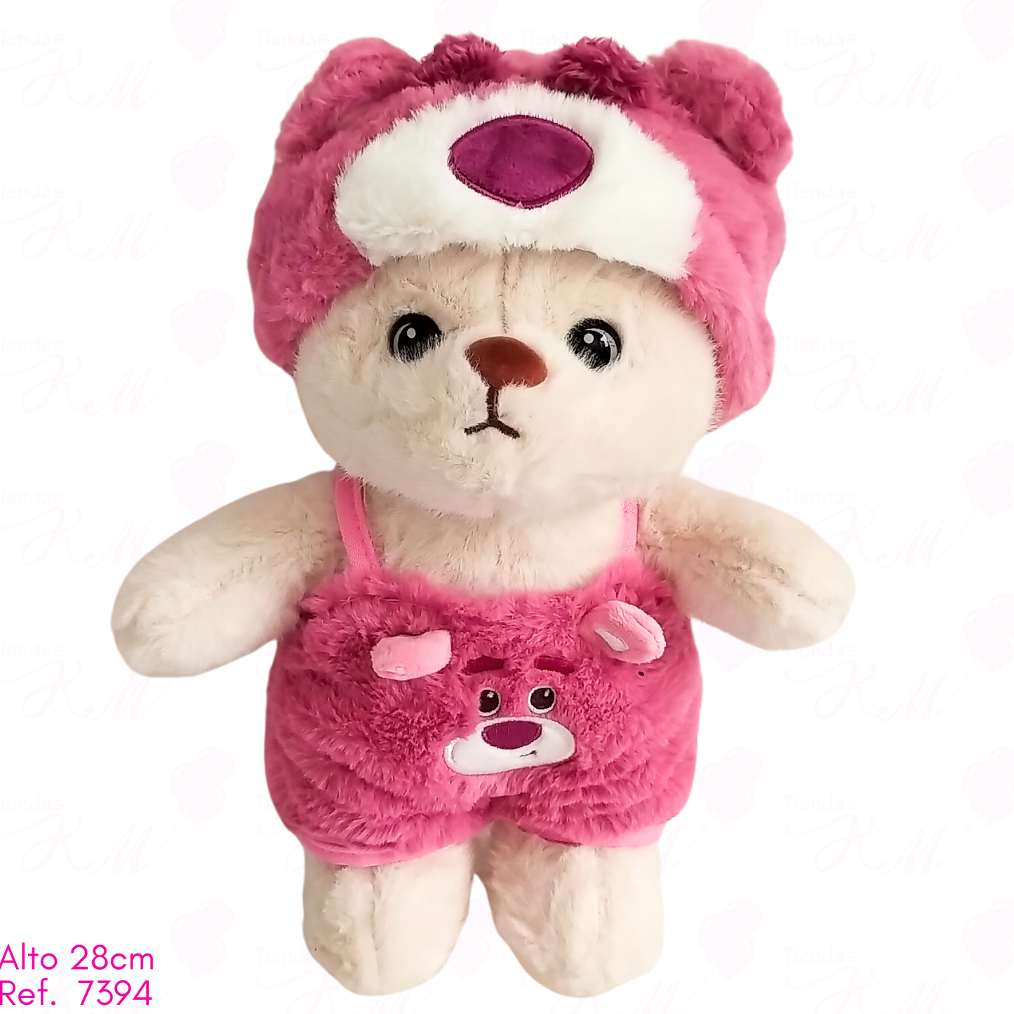 Oso disfrazado de personaje  / 28cm