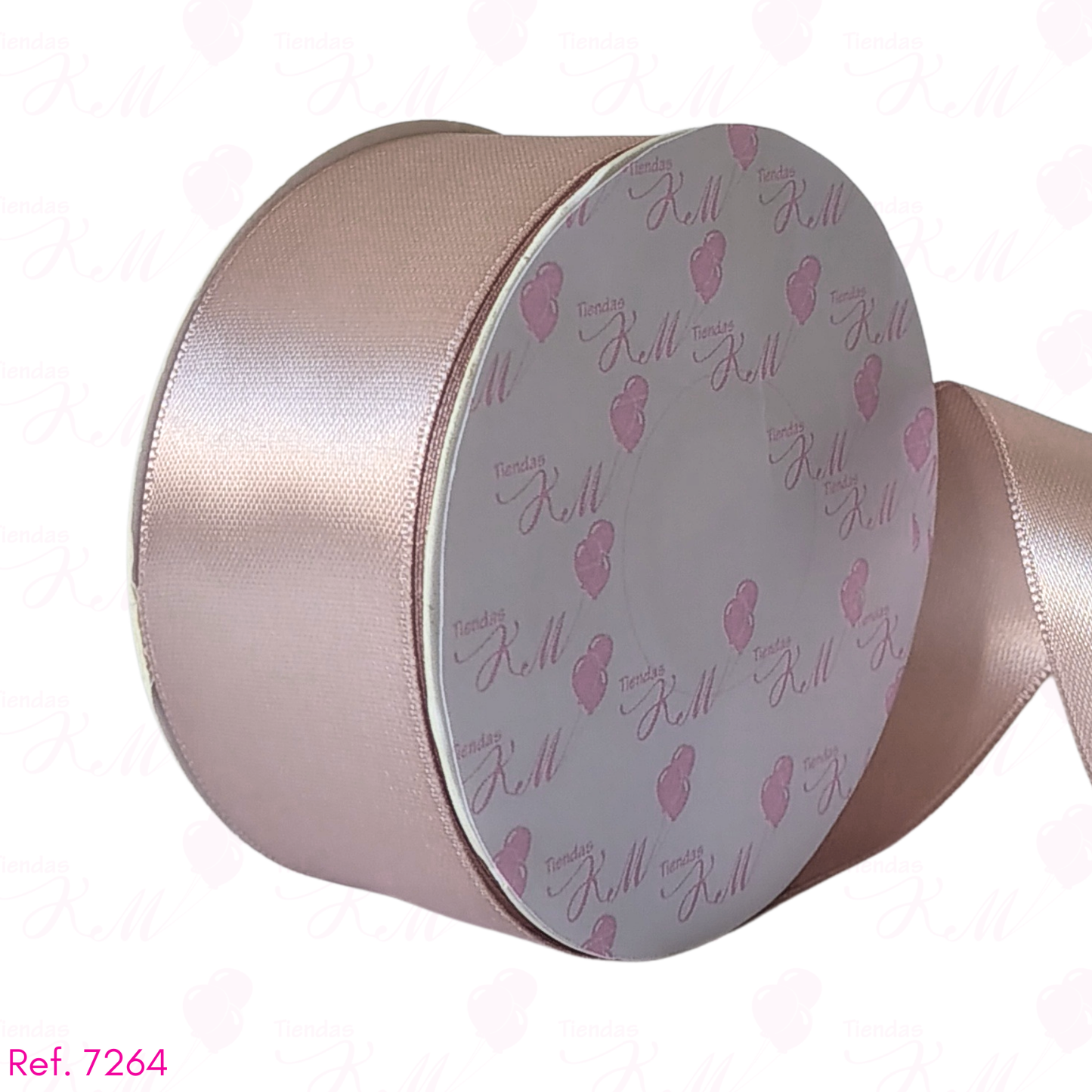 Cinta satin 4cm doble cara por 30 metros