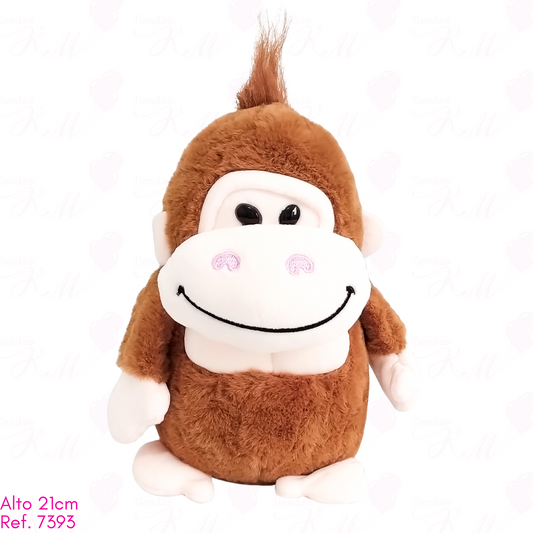 Gorila nariz rosada / 21cm