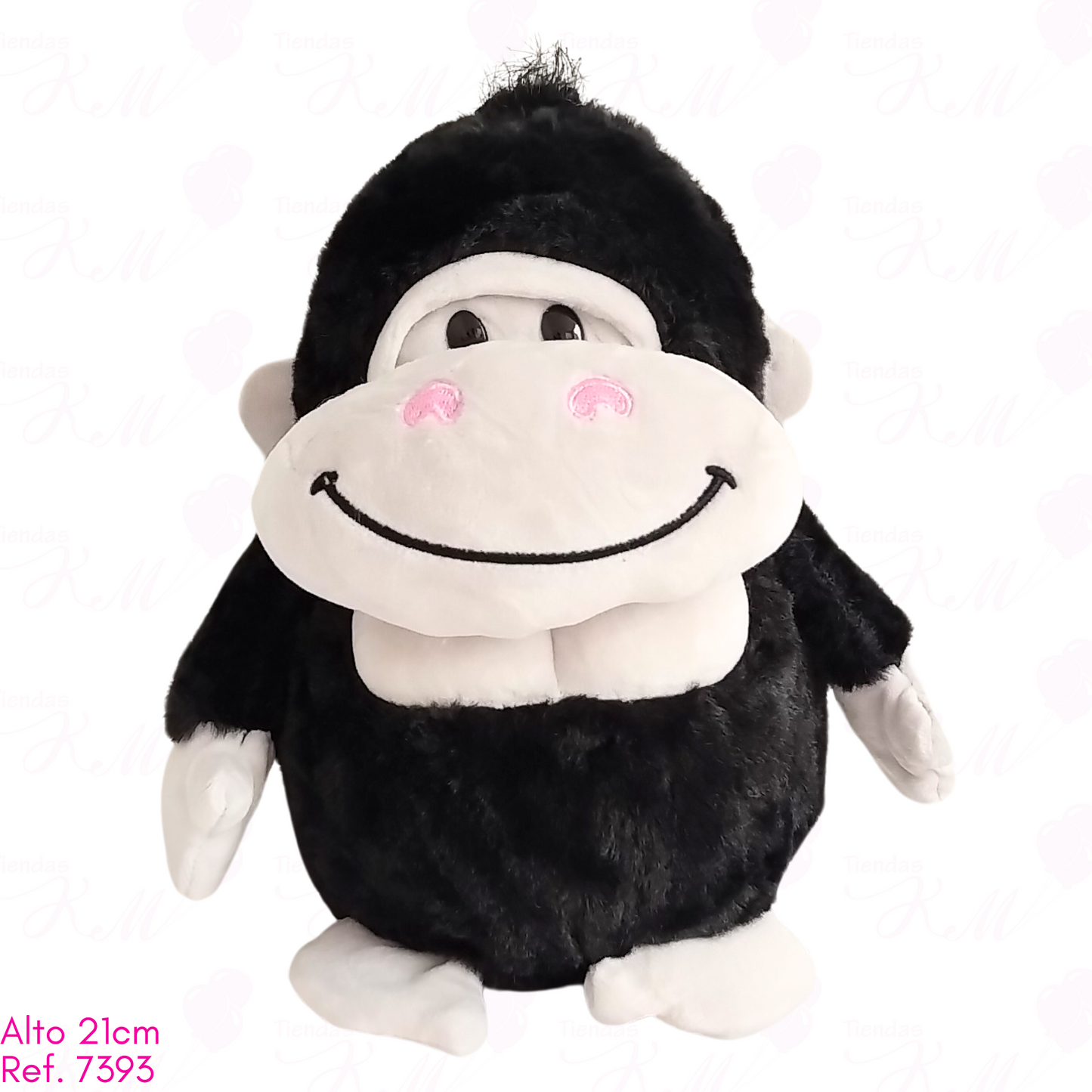 Gorila nariz rosada / 21cm