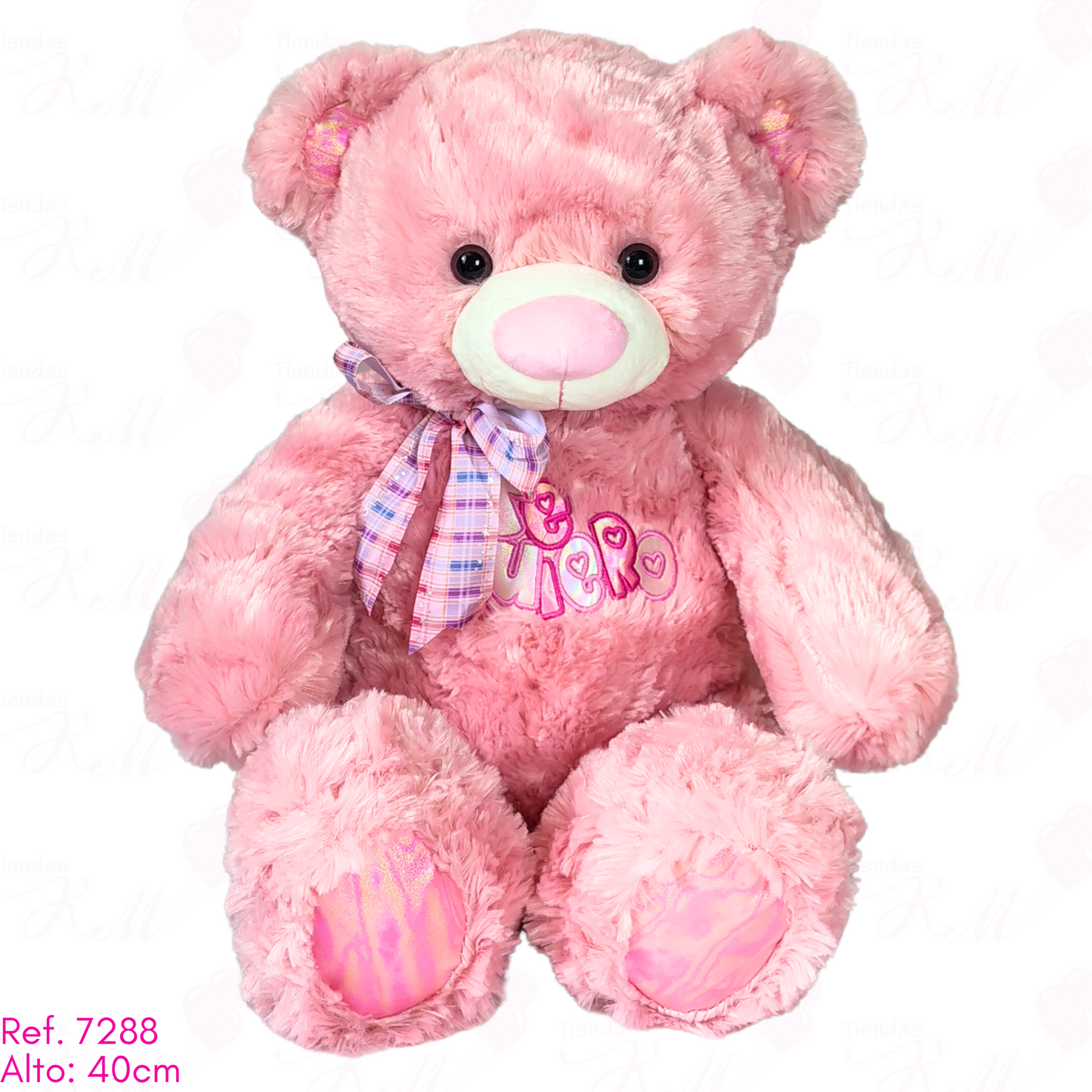 oso rosado te quiero / 40cm