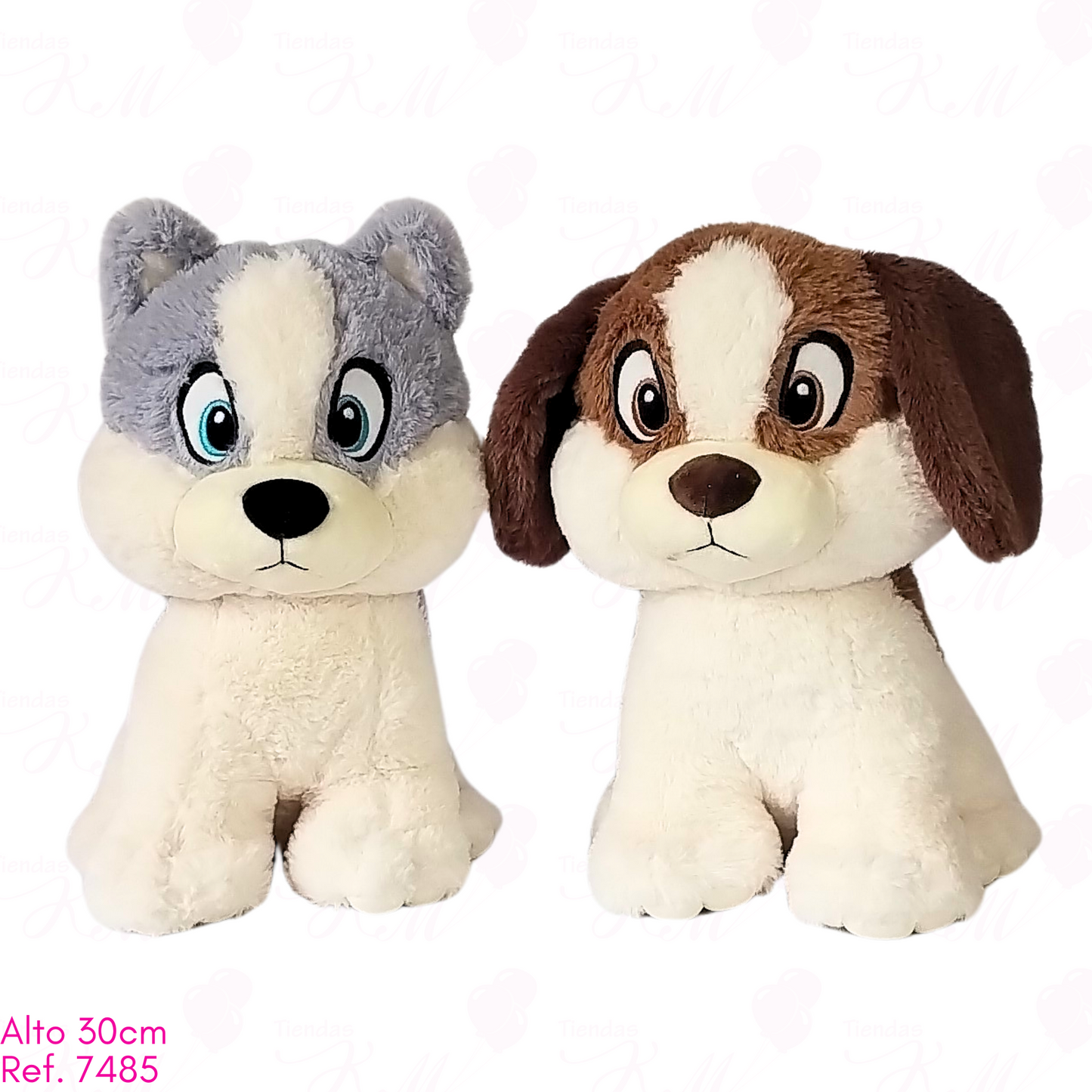 Perro de ojos grandes / 30cm