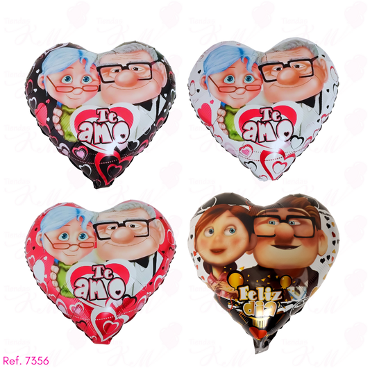 Paquete x 6 metalizados 18" Viejitos