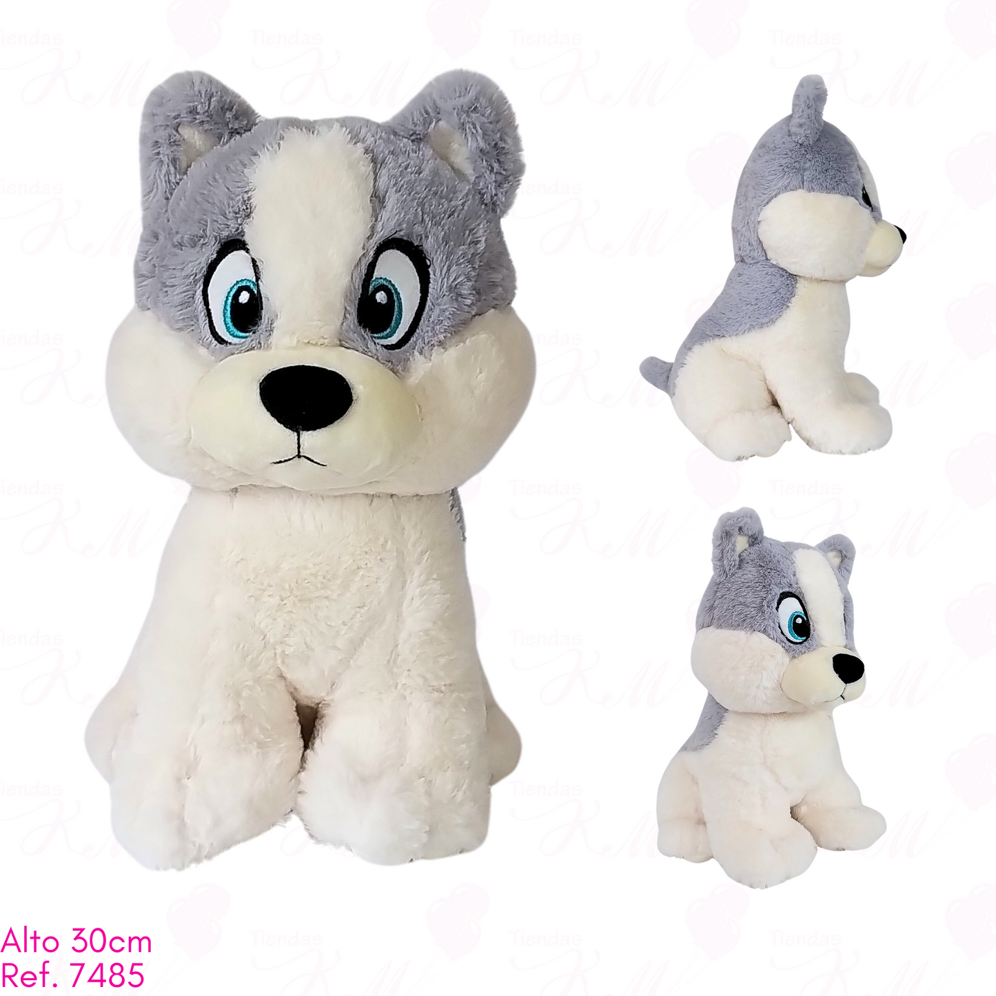 Perro de ojos grandes / 30cm