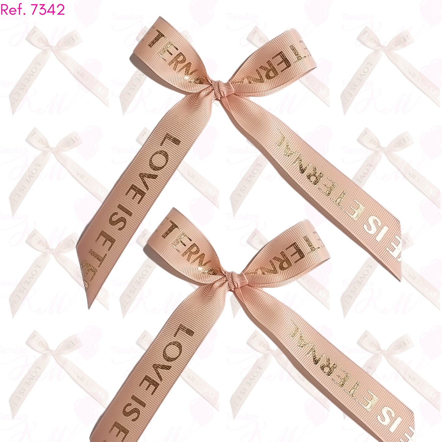 Cinta satin love is eternal 2.5cm x 30M