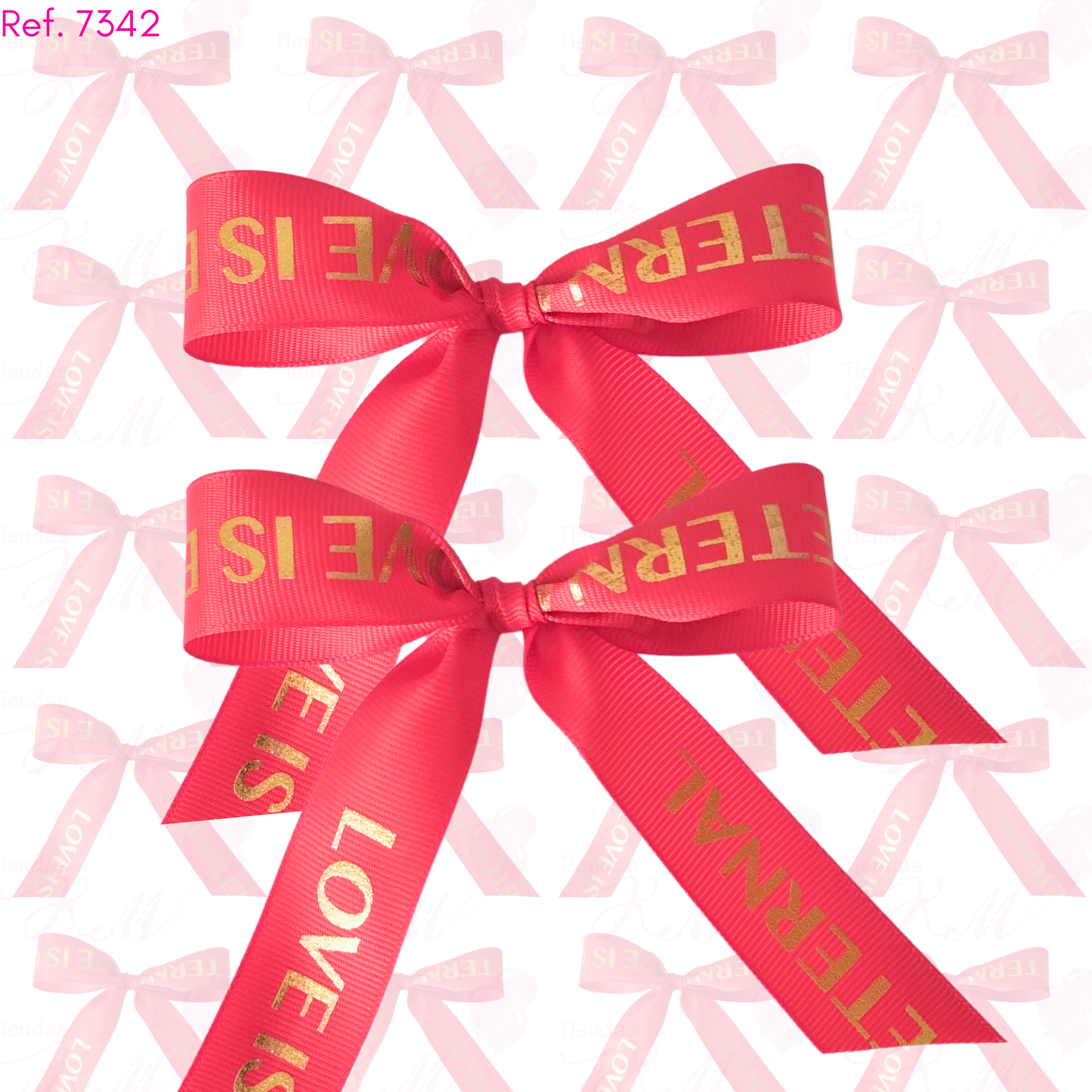 Cinta satin love is eternal 2.5cm x 30M