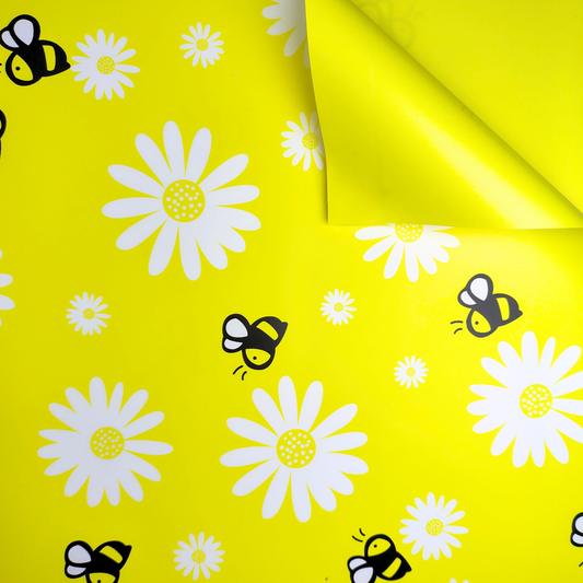 Papel coreano de abejitas x 20 hojas