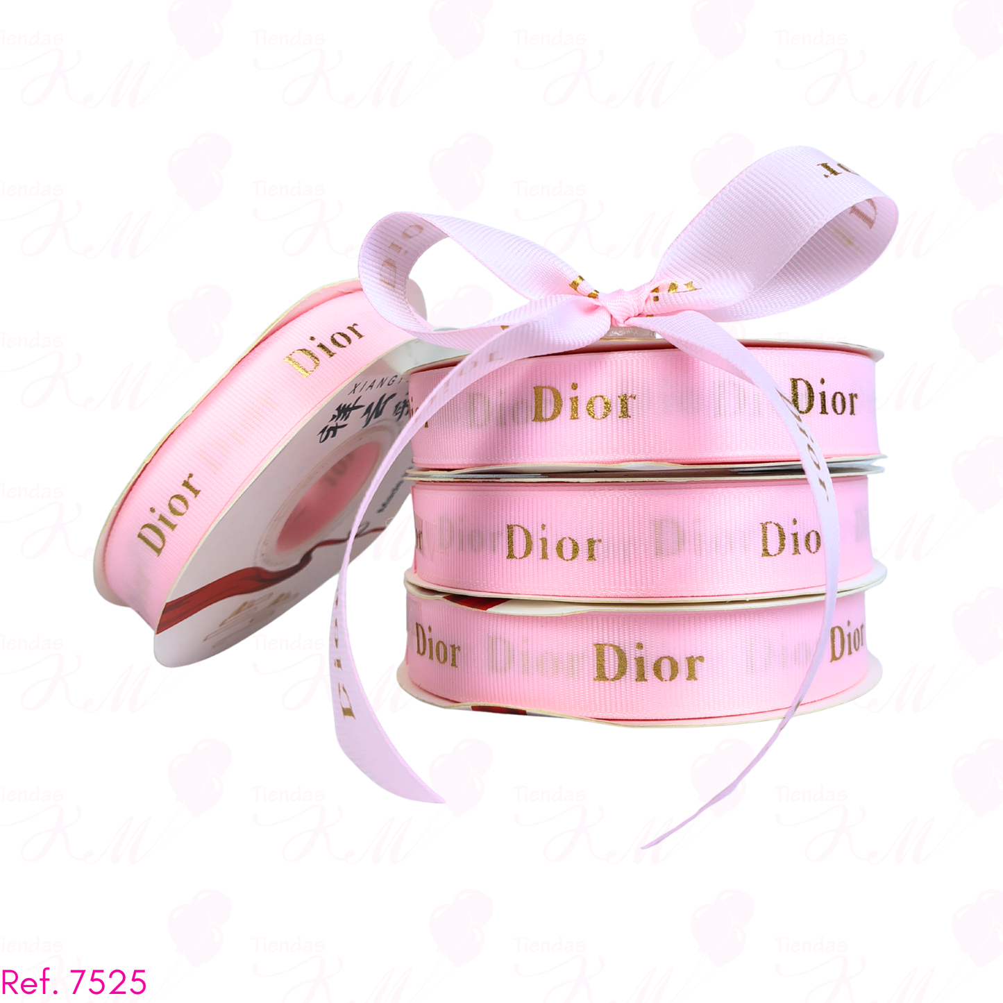 7525 Cinta Dior 2.5cm x 33metros