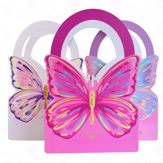 Caja mariposa para regalos