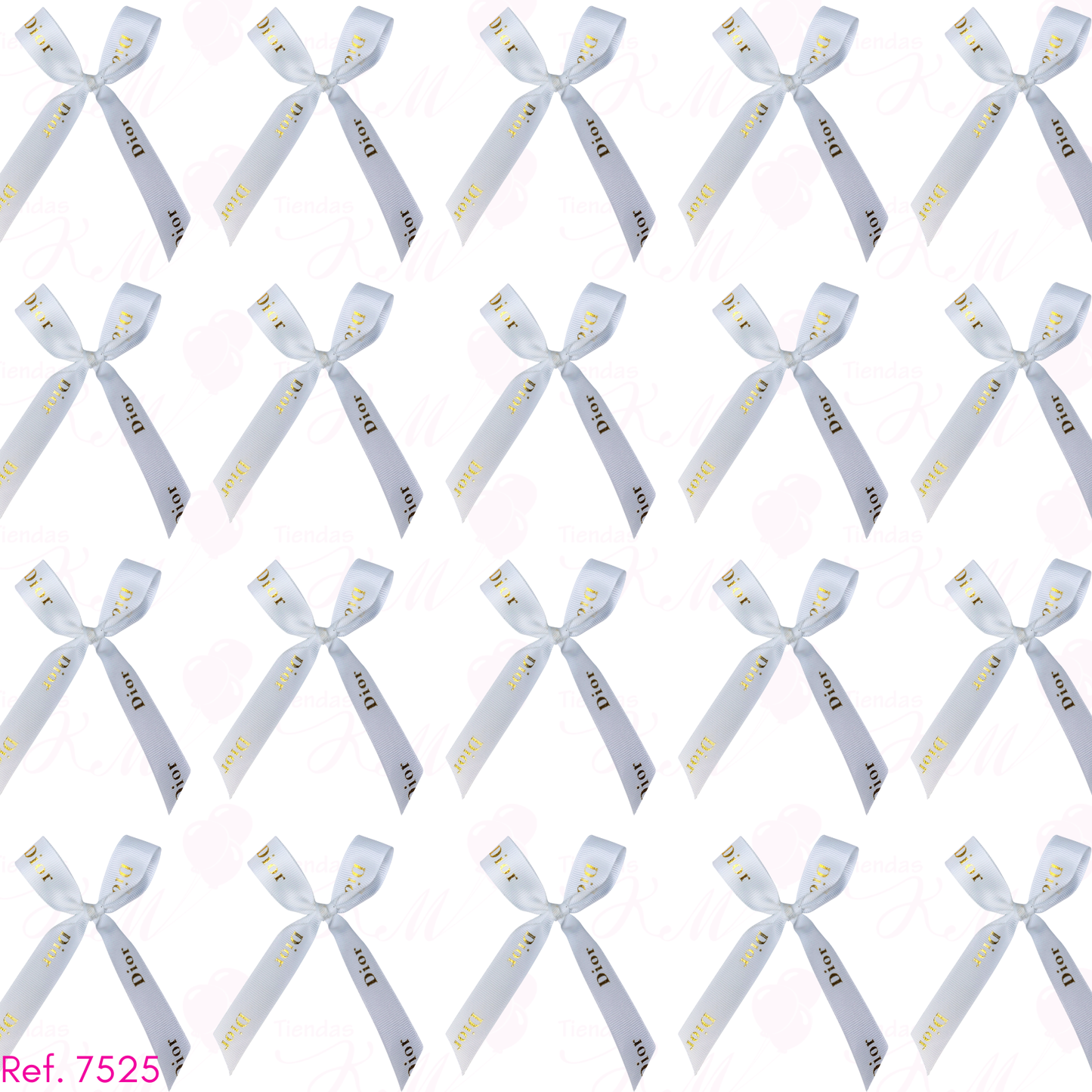 7525 Cinta Dior 2.5cm x 33metros