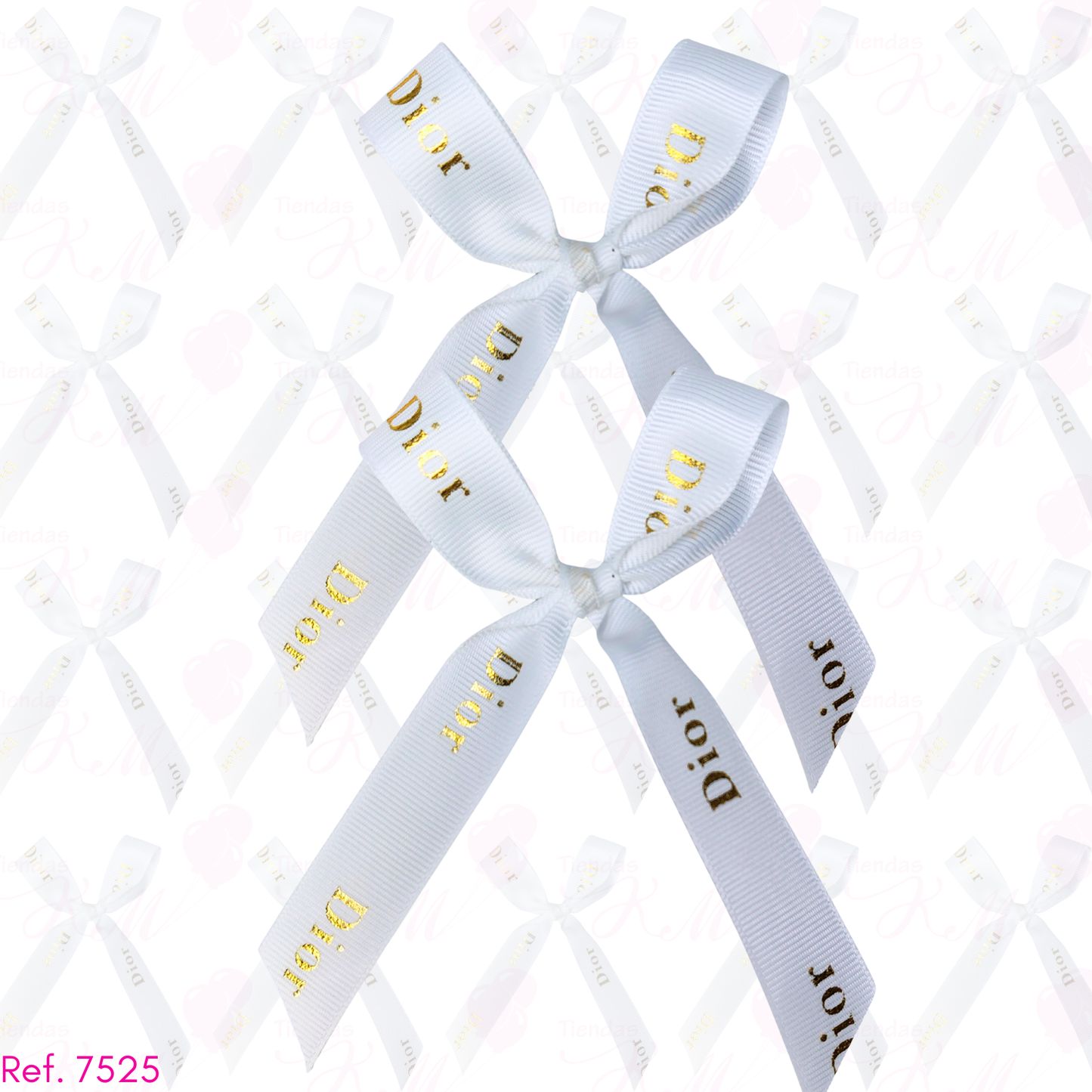 7525 Cinta Dior 2.5cm x 33metros