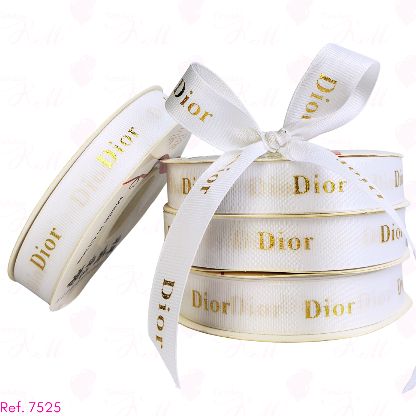 7525 Cinta Dior 2.5cm x 33metros