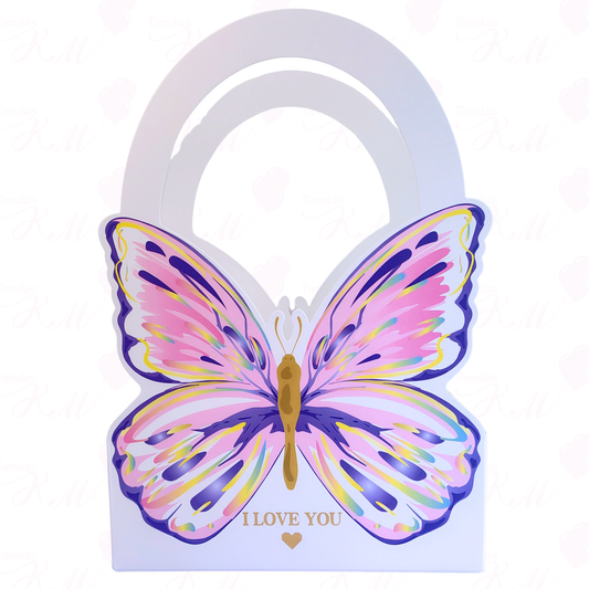 Caja mariposa para regalos