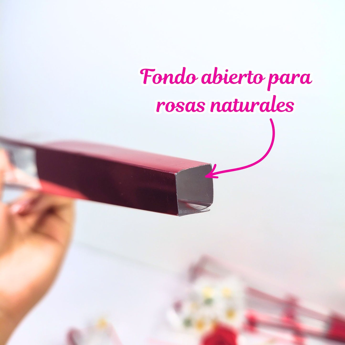 Capuchón para rosa